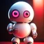 Placeholder: cute robot with fur holding a perfect sphere, motion blur, 8k, downlight, soft light, depth of field, photorealism, trending on art station, lotsa detail