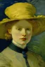 Placeholder: Portrait of a beautiful lady by van gogh