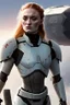 Placeholder: [Sophie Turner] Captain Sophie Turner emerged from the escape pod with a steely determination befitting her role as an elite Imperial stormtrooper. Though stripped of her custom white armor, she remained a proud member of the Empire's military forces. The harsh environment of this unknown planetary would not break her spirit or training. Taking stock of her situation, Captain Turner inventoried what supplies had survived the rough landing intact. Her boots, bodysuit, and pack were still servicea