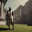 Placeholder: Full body, 3d render, Kanye west, 1800's men style, 1800's men hair style, 1800's men clothes style, hyper realistic, octane render, unreal engine 5, 8k, palace background, uhd