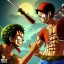 Placeholder: Luffy vs Zoro