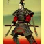 Placeholder: Samurai warrior vintage, Ukiyo-e