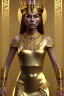 Placeholder: Beautiful pharaonic queen, pharaonic dress, clear features, too many details, 4k, 8k, portrait, 3d, fantasy