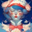 Placeholder: dream portrait of sailor by james jean