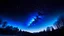 Placeholder: starry sky with snow