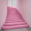 Placeholder: Strange furry stairs, pink