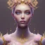 Placeholder: crystal rose beautiful girl smile,utra realistic,highly detailed, gold, pink, jewels, lace, masterpiece, delicate detailed, sharp focus, insanely detailed, fantasy art, intricate detailed, elegant, fog, Special Lighting, Vibrant, color Scheme, forest, unreal engine 5, trending on artstation