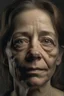 Placeholder: volto deforme di donna