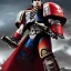 Placeholder: Henry cavill, Warhammer 40k, full body, movie poster, hero pose, war