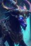 Placeholder: Demon deer robot ghost lion snake alien,FHD, detailed matte painting, deep color, fantastical, intricate detail, splash screen, complementary colors, fantasy concept art, 32k resolution trending on Artstation Unreal Engine 5