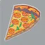 Placeholder: pizza slice, sticker