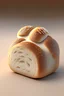 Placeholder: mini bread without yeast ilustration 3d