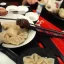 Placeholder: Darth Vader eating dumplings