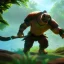 Placeholder: Powerful turtle, league of legends, in the jungle, full detail, intricate detail, cinematic, 8 k, cel shaded, unreal engine, featured on artstation, pixiv, cartoon style