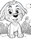 Placeholder: pet cartoons coloring pages , no black color, no no flower, b/w outline art for kids coloring book page, Kids coloring pages, full white, kids style, white background, whole body, Sketch style, full body (((((white background))))), only use the outline., cartoon style, line art, coloring book, clean line art, white background, Sketch style\