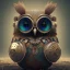 Placeholder: Steampunk Owl, extreme detail, Photorealism, macro lens 70mm,bokeh, cinema4d, HDR, 8k, unreal engine 5