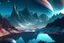 Placeholder: exoplanet, stream, mountain, sci-fi.