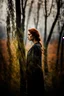 Placeholder: double exposure, woman sad, sad willow, loneliness, by avant-garde photography