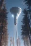 Placeholder: a group of school kids see a saucer shaped ufo::25 flying over tall pine trees, near a high voltage powerline with (three lights underneath) the year is 1966 in color, concept art, by Asaf Hanuka, by Weta Digital, Electric Colors, Screen Space Global Illumination, in a symbolic and meaningful style