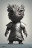 Placeholder: tiny cute {game of thrones} toy, standing character, soft smooth lighting, soft pastel colors, skottie young, 3d blender render, polycount, modular constructivism, pop surrealism, physically based rendering, square image