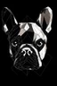 Placeholder: French bulldog face geometric minimalistic