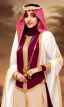 Placeholder: Arab princess, beautiful, innocent, angelic features, Arab clothes, portrait, high details