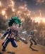 Placeholder: My hero academia , realistic, fantasy, unreal engine