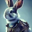 Placeholder: steampunk rabbit, extremely detailed, UHD, 8k,The close-up camera effect,sharp focus,perfect, background forest,position,hyperphotorealistic