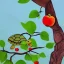 Placeholder: turtle and apple tree