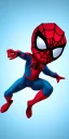 Placeholder: Chibi spiderman, octane rendering, modern Disney style