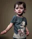 Placeholder: picasso toddler, full body, jump, dramatic lighting, hyper realistic