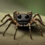 Placeholder: This spider is the size of a small horse, with eight long, slender legs tipped with sharp, venomous claws. Its body is covered in shimmering black fur, and its eyes glow a bright, otherworldly green. It has a pair of venomous fangs that can be extended from its mouth, and it can spin webs of magical energy to ensnare its prey. This spider is intelligent and cunning, and it is feared by all who encounter it in the realm of fantasy.