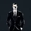 Placeholder: man with suit vectorized