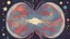 Placeholder: "Design a vibrant comic-styled artwork that captures the essence of a mighty brain, depicted as a tangible galactic entity. The brain itself should be intricately shaded to highlight its convoluted crevices, delicately lit by distant stars. The backdrop is to be an amalgamation of colourful swirling galaxies, with an array of vivid astronomical elements to instill a sense of cosmic vastness. The art should evoke a sense that the brain is masterfully conducting the celestial symphony of the entir