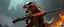 Placeholder: hyper real rock dinosaur general with weapon arsenal from hell