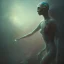 Placeholder: superhero, woman, photographer. oil on canvas, volumetric lighting, beksinski