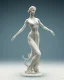 Placeholder: translucent glass alabaster sculpture backlight, an Art Nouveau dancer, very emotional, welcoming, love, luminescence, sculpture, photograph, studio lighting, product photography, figurine, unreal engine, cryengine, ambient occlusion