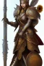 Placeholder: fantasy sunflower warrior queen sword