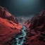 Placeholder: Photograph, a dark mass of terrain, giant museum space, powder, brook, dramatic colors, geological formation, architecture, minimalist, details of the terrain very accentuated, 8k, deep 3d field, sharp, brutalist, hasselblad h6d400c --ar 85:128 --v 6.0