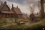 Placeholder: a small medieval hamlet, fantasy, d&d, concept art, sharp focus, trending on artstation, digital painting, midday, sunny, beautiful, texture, wizards of the coast, tabletop, roleplay