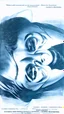 Placeholder: an old poster with the words"BIG BROTHER"(across top), the scowling face of a man(middle, facing viewer), text "IS WATCHING"(across bottom), wwii era propaganda black and white printed poster on old paper
