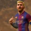 Placeholder: perfect face, lionel messi golden statue, 8k, render, ray tracing, highly detailed, highly realistic