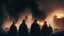 Placeholder: /imagine prompt: realistic, personality: [The opening shot showcases a panoramic view of a city engulfed in flames. Smoke billows into the darkened sky, creating an atmosphere of chaos and despair. The camera slowly zooms in on a group of young men, their faces filled with determination and courage as they stand amidst the destruction. The flickering flames illuminate their expressions, reflecting their unwavering resolve to bring light back to their homeland.] unreal engine, hyper real --q 2 --