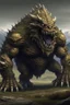 Placeholder: mountain monster beast huge