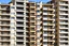 Placeholder: closeup of a group of blocks of residential buildings in a Spanish city