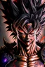 Placeholder: a man with a dragon on his chest, black dragon, highly detailed portrait of goku, ancalagon the black, gogeta, ultra detailed color art, official art, son goku, goku, full art, the former demon king, cgsociety 9, full color manga cover, a baddass dragon, chiaroscuro anime key visual