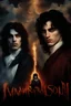 Placeholder: Movie Poster -- "Immortal Soul," Starring Paul Stanley as the evil vampire and Timothee Chalamet as Malcolm Stark - After witnessing the murder of his wife, at the hands of an evil vampire, he vows to avenge her death - in the art style of Boris Vallejo, Frank Frazetta, Julie bell, Caravaggio, Rembrandt, Michelangelo, Picasso, Gilbert Stuart, Gerald Brom, Thomas Kinkade, Neal Adams, Jim Lee, Sanjulian, Thomas Kinkade, Jim Lee,