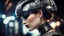 Placeholder: amorous, insanely realistic, photorealistic, surreal, An old photo, in the backround a very close up profile of the figure of an ultra futuristic 30s robotic flapper dancer DJ, she is the quintessence of music, insanely influenced by the 1930s and futurism, grunge, dystopia, decay, many futuristic and electronic details, dark mood