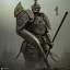 Placeholder: a Midieval knight in metallic gold and grey battle armor, attacking and holding a hockey stick, a highly detailed illustration, background of Celtic castle, realistic render, 8 k, micro detail, intricate, elegant, centered, digital painting, Artstation, smooth, sharp focus, illustration, artgerm, tomasz alen kopera, peter mohrbacher, donato giancola, joseph christian leyendecker, wlop, boris vallejo