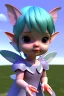 Placeholder: Cute 3d animation baby fairy with elf ears